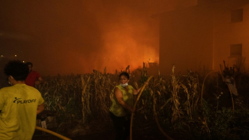 Tausende Feuerwehrleute k&auml;mpfen in Portugal gegen Waldbr&auml;nde - Sieben Tote