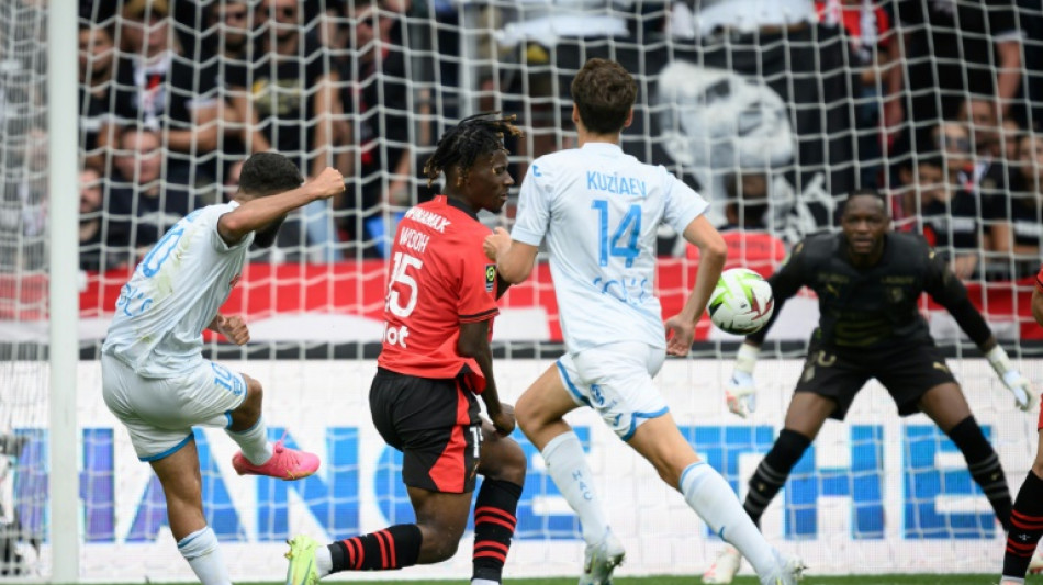 Rennes give away two-goal lead to draw with Le Havre 