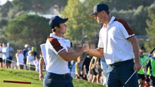 Record breakers Hovland and Aberg lead Europe's Ryder Cup charge