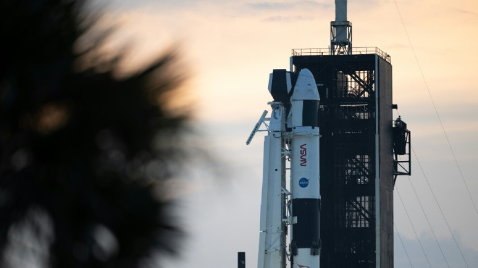 La Nasa et SpaceX r&eacute;essaient d'envoyer un &eacute;quipage vers la Station spatiale internationale
