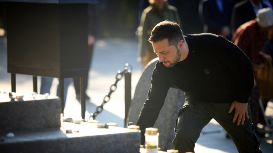 Ukraine: Zelensky comm&eacute;more le 82e anniversaire des massacres de Babi Yar