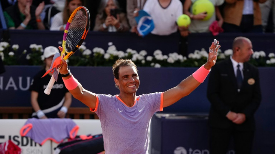Tennis: Rafael Nadal r&eacute;ussit son retour &agrave; Barcelone contre Cobolli