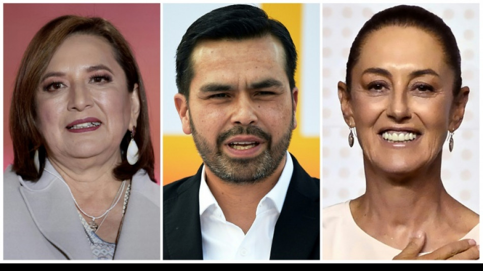 Primer debate presidencial en M&eacute;xico, sacudido por la crisis con Ecuador y la violencia pol&iacute;tica