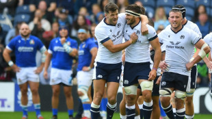 Scotland's Graham at the double against Italy in Rugby World Cup warm-up