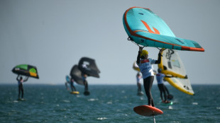 Mondial du vent: le wingfoil, nouvelle "r&eacute;volution" des sports de glisse