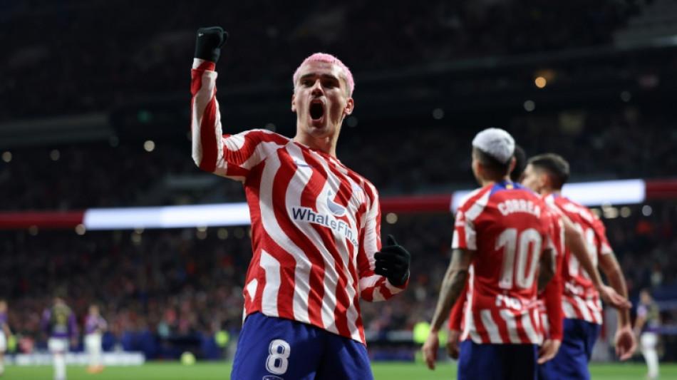 Griezmann shines in Atletico romp, Sevilla snatch win