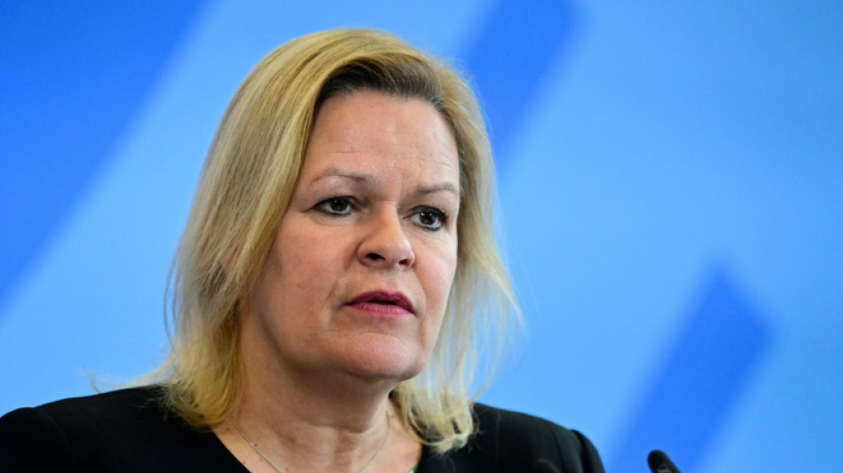 Faeser warnt vor russischen Sabotageakten in Deutschland