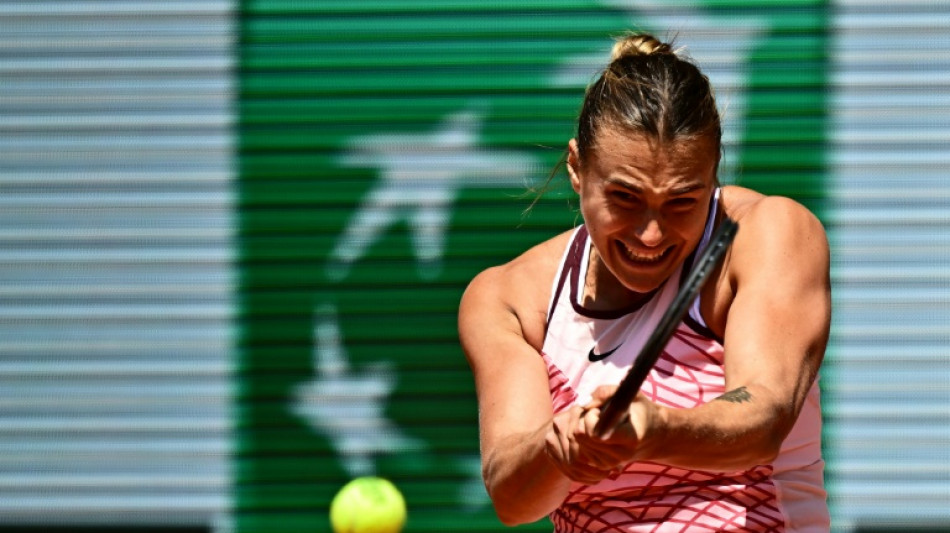 World number two Sabalenka powers into French Open second week