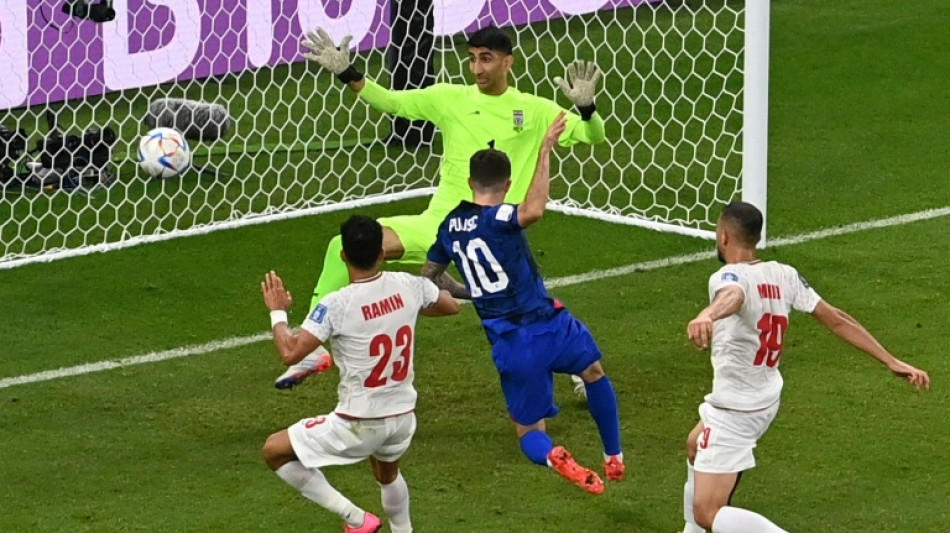 Pulisic sinks Iran as US advance in World Cup duel