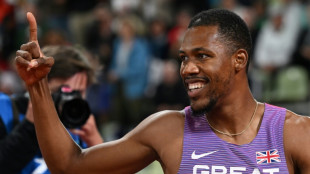 Hughes sets British 100m record to win at New York Grand Prix