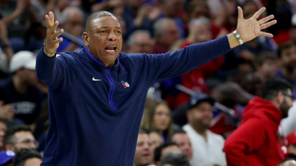 76ers fire coach Rivers after playoff exit