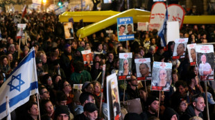 Arriv&eacute;e &agrave; J&eacute;rusalem d'une marche pour r&eacute;clamer la lib&eacute;ration des otages