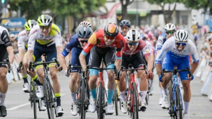 Germany's Bauhaus holds off Ewan to win first TDU stage