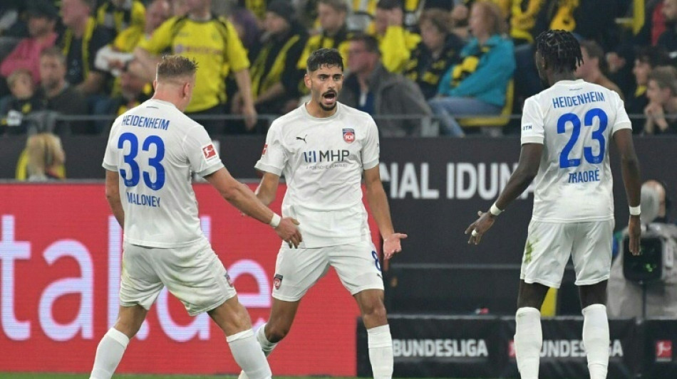 Heidenheim claim first Bundesliga win as Gladbach stage shock comeback
