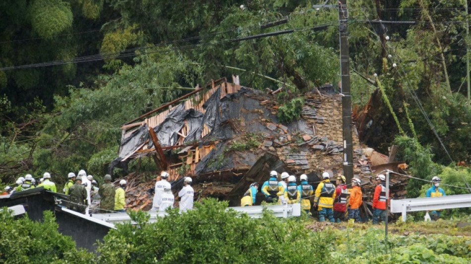 Three missing as 'extremely strong' typhoon nears Japan