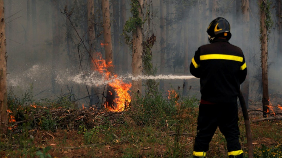 M&aacute;s de 3.400 bomberos voluntarios combaten los incendios sin control en Chile