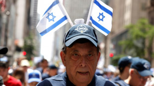 Marcha proisrael&iacute; en Nueva York pide liberaci&oacute;n de rehenes en Gaza