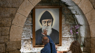 At tomb of Lebanon's miracle saint, faithful await the pope