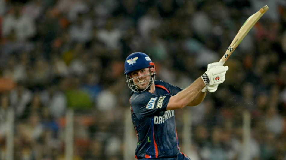 Marsh ton powers Lucknow to IPL upset over Gujarat