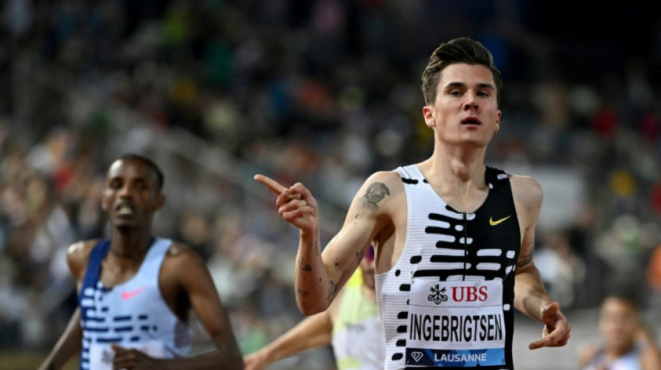 Ingebrigtsen, Aregawi shine at Lausanne Diamond League