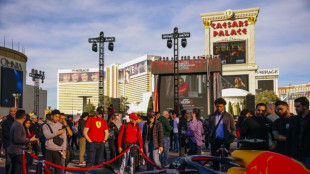 Burning rubber and neon lights as F1 hypes up Vegas