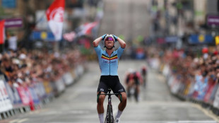 Belgian Kopecky wins 'crazy' third world title in a week
