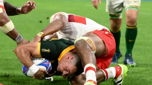 South Africa beat Tonga 49-18 to edge towards World Cup quarters