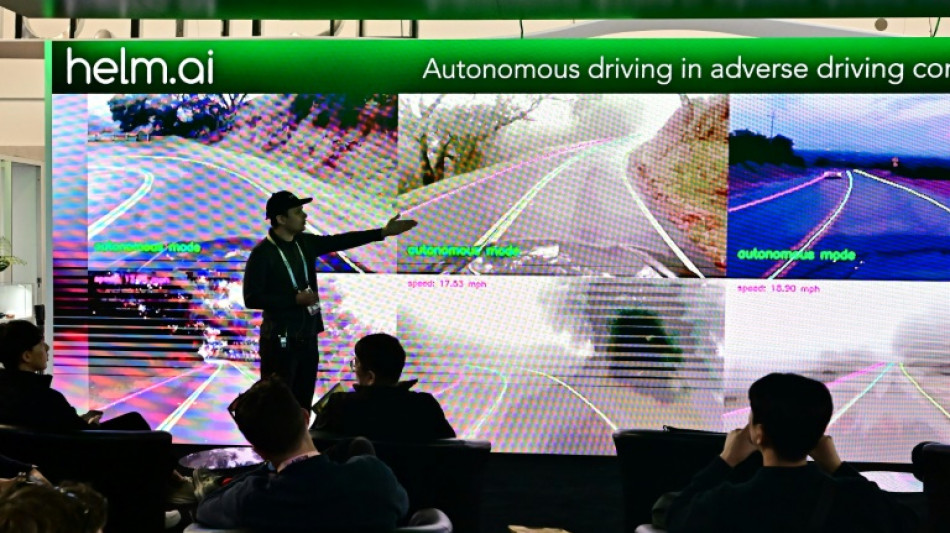 Le v&eacute;hicule autonome avance, mais plus lentement que pr&eacute;vu