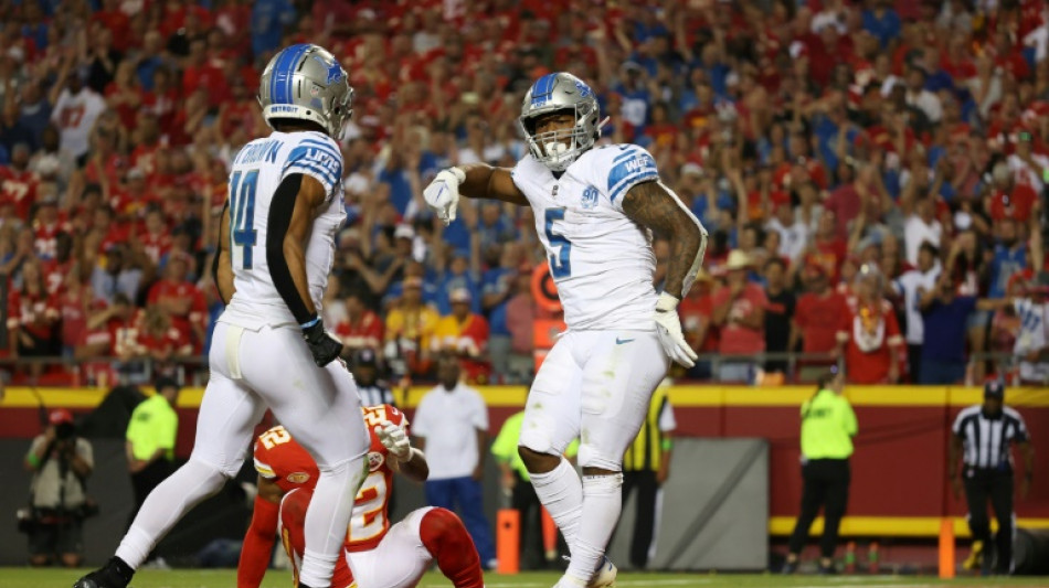 Lions edge Super Bowl champion Chiefs 21-20 in NFL season opener