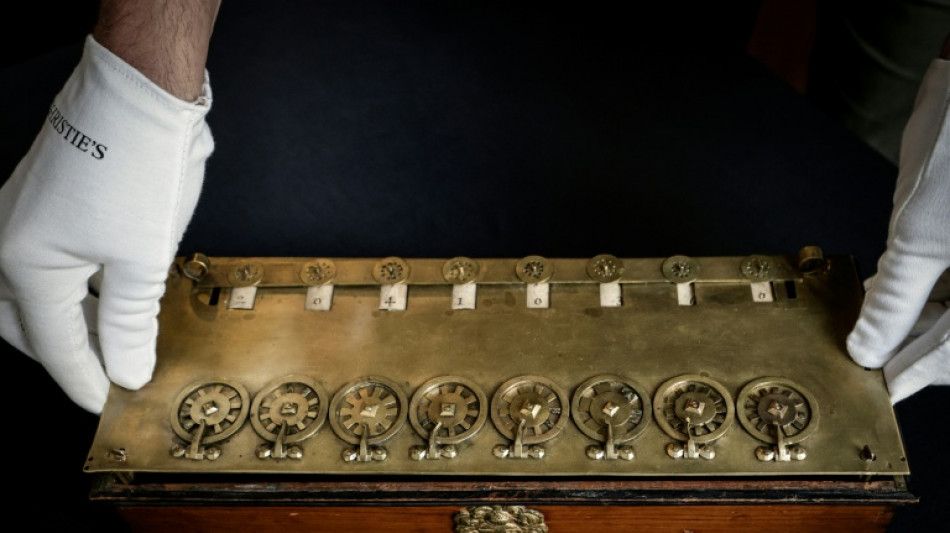 Christie's suspends Paris sale of world's 'first calculator'