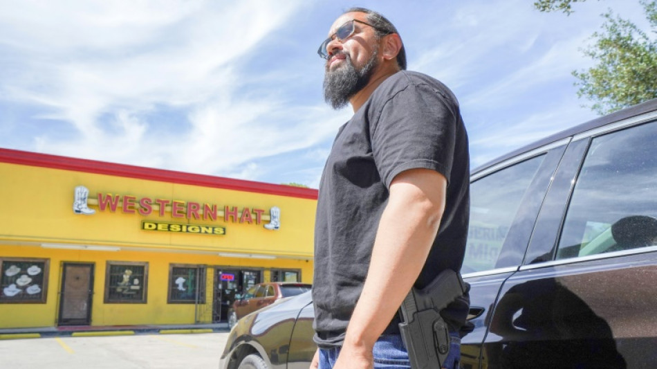 David, &eacute;lecteur texan, votera pour prot&eacute;ger ses armes