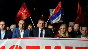 Zehntausende demonstrieren in Banja Luka gegen Neuausz&auml;hlung der Pr&auml;sidentschaftswahl