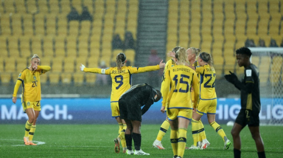 'Nervous' Sweden survive South Africa scare at World Cup