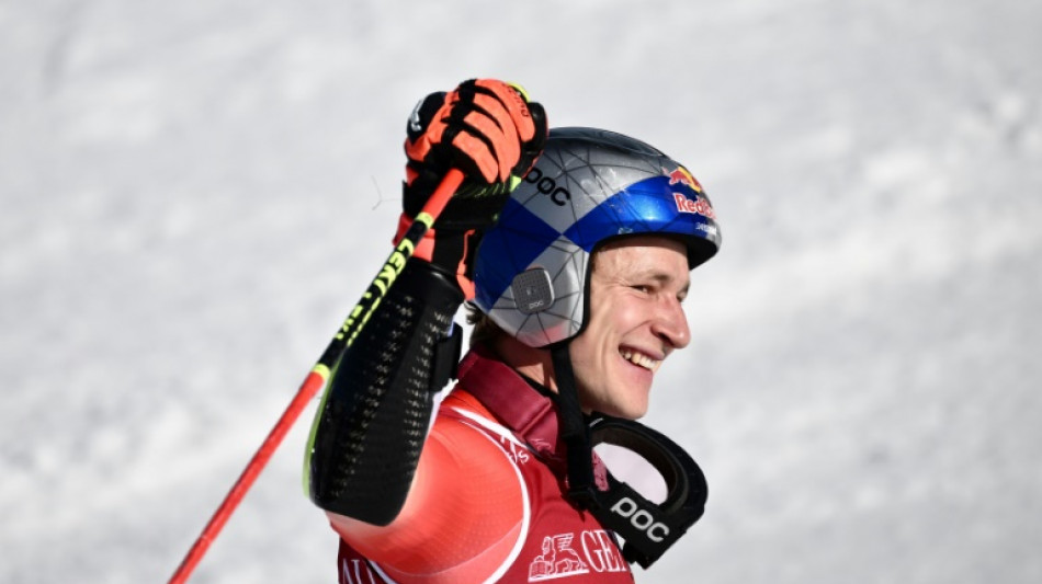 Odermatt wins giant slalom for second world gold