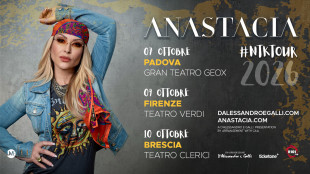 Anastacia annuncia tre date in Italia nel 2026