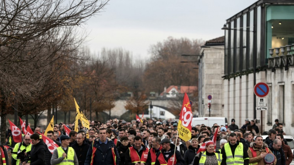 Cognac: plusieurs centaines de salari&eacute;s manifestent pour d&eacute;fendre la fili&egrave;re
