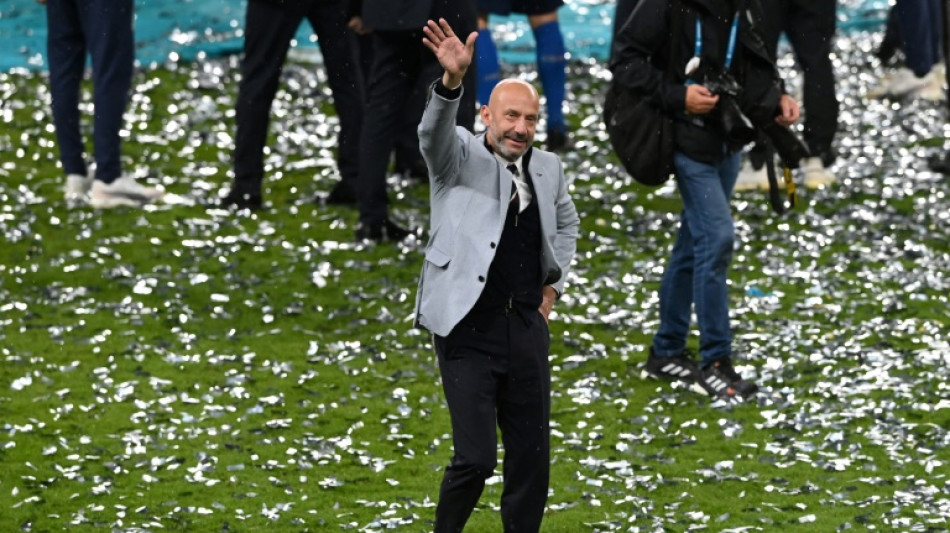 Football: l'adieu &agrave; Vialli, buteur de la Sampdoria et jumeau de Mancini