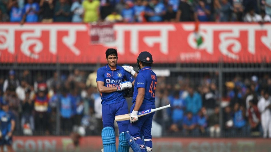 Openers Rohit, Gill hit tons as India post 385-9