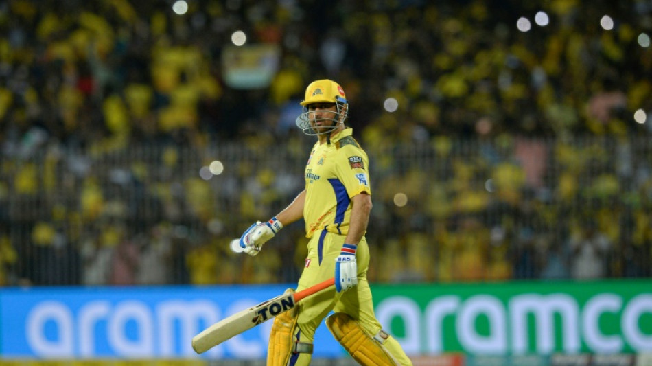 'Don't make me run,' says 41-year-old Dhoni as Chennai down Delhi in IPL
