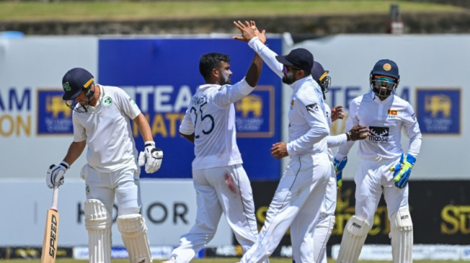 Mendis bags five as Sri Lanka crush Ireland to seal Test whitewash