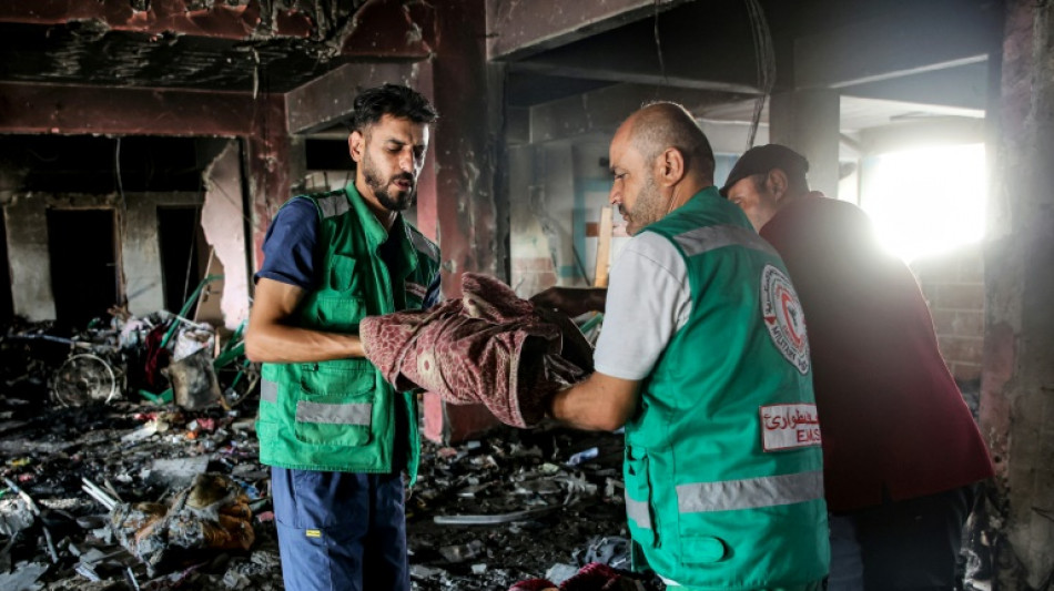La Defensa Civil de Gaza anuncia que un bombardeo israel&iacute; mat&oacute; a diez familiares del l&iacute;der de Ham&aacute;s