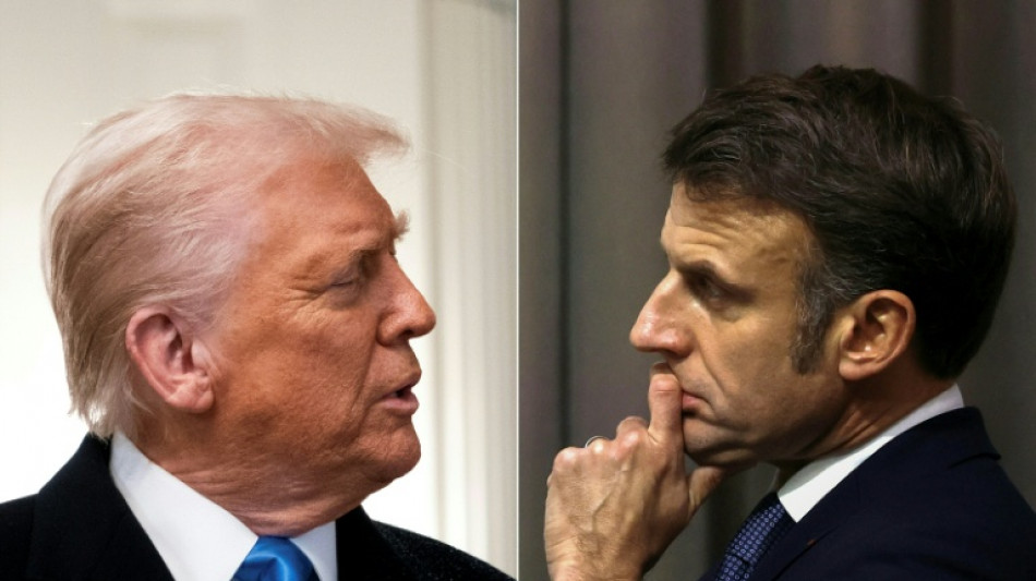 Macron defende Ucr&acirc;nia ante Trump