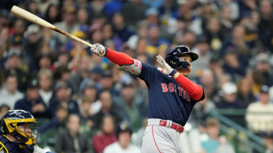 Yoshida hits two homers in one inning to spark Boston MLB win