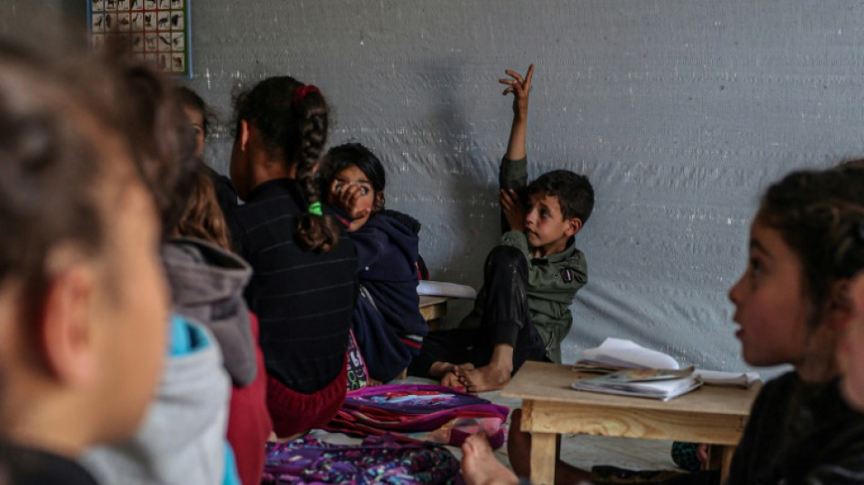 El desaf&iacute;o de educar a los ni&ntilde;os entre los escombros de Gaza
