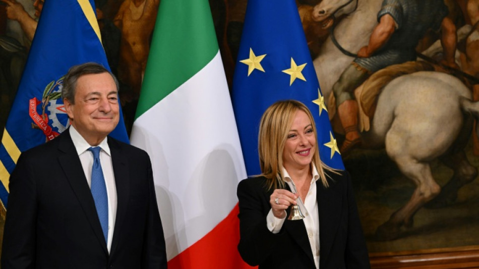 Ultrarechte Meloni &uuml;bernimmt die Regierungsgesch&auml;fte in Italien