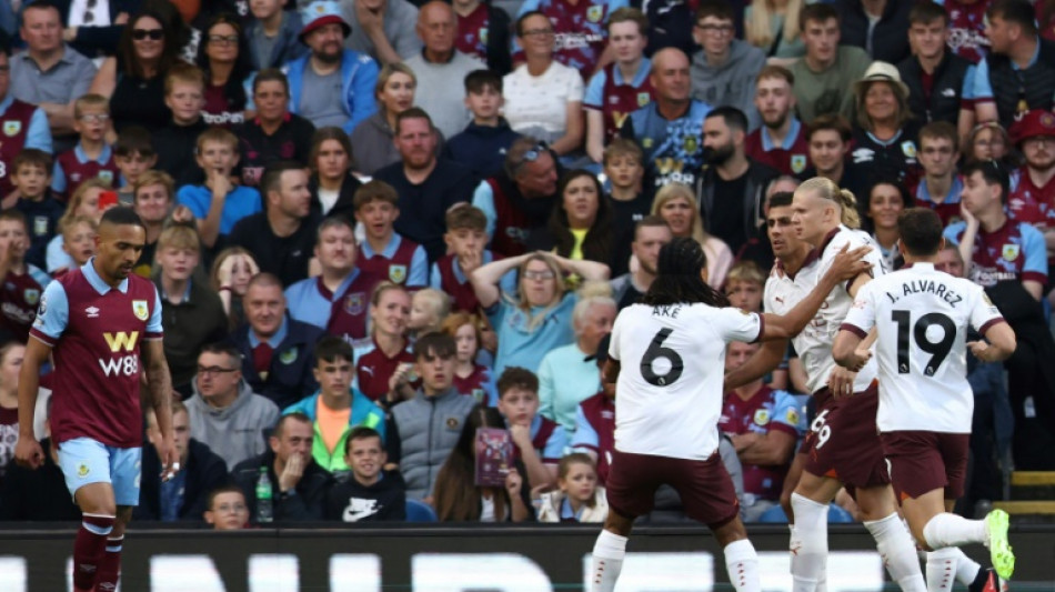 Haaland scores first goal of Premier League season after three minutes