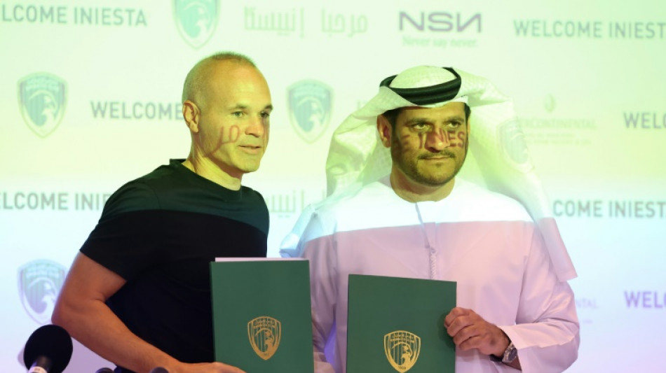 Spanish star Iniesta 'opens new page' with Emirates