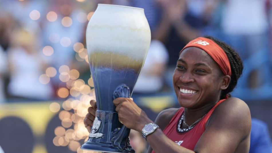 Gauff downs Muchova for biggest title of career in Cincinnati