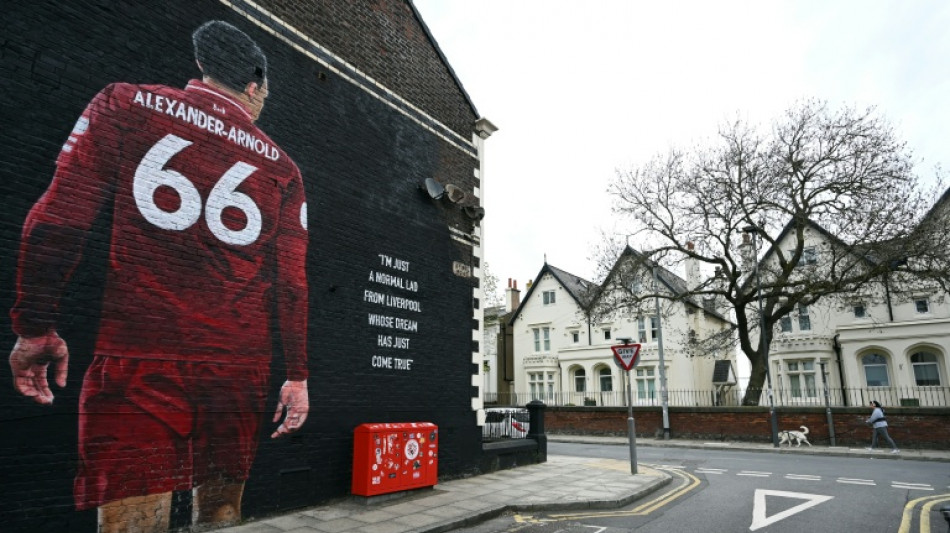 Trent mural defaced ahead of Liverpool return 