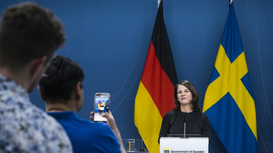 Baerbock pocht auf z&uuml;gigen Nato-Beitritt Schwedens und Finnlands